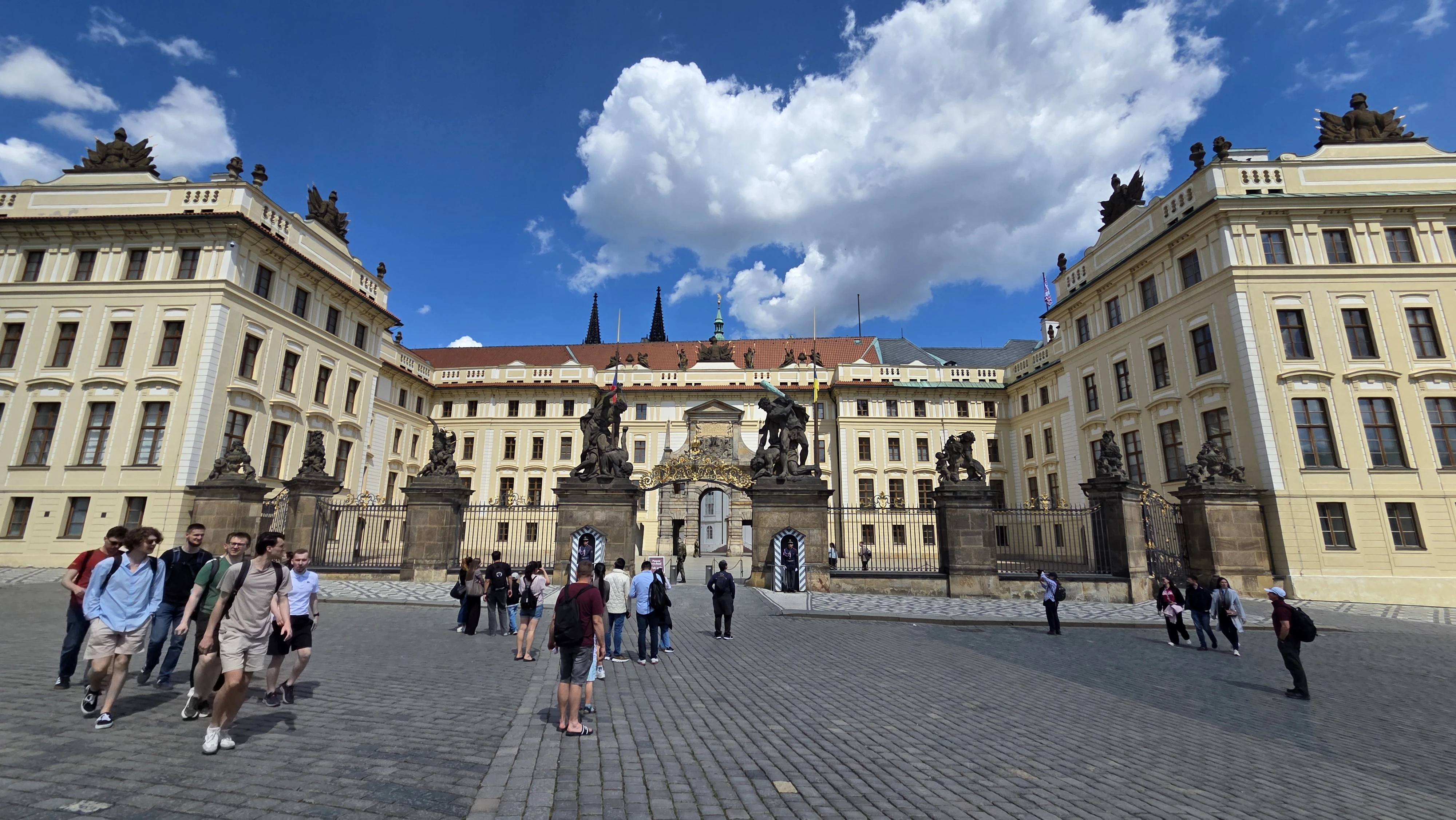 Prague Castle gates